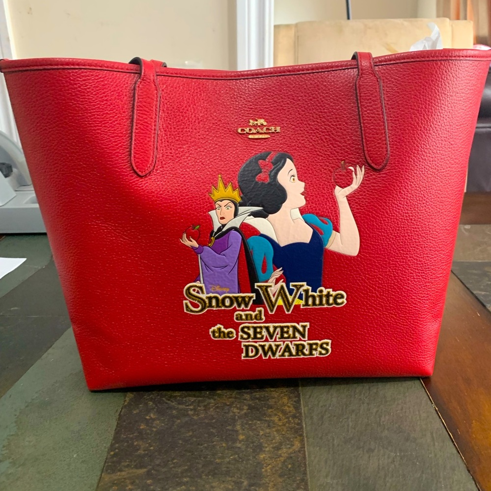 Limited Special Edition Coach Disney Snow White tote.